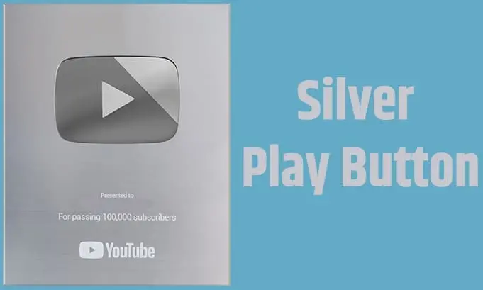 Silver Play Button