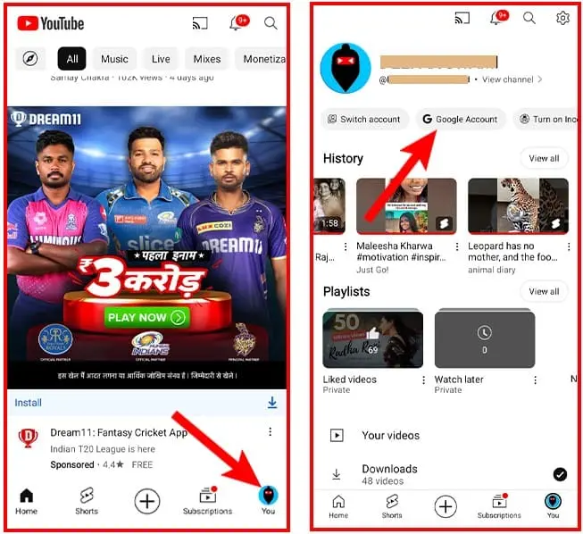 YouTube Channel Ka Password Kaise Pata Kare