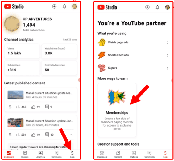 How to Enable Join Button in YouTube Channel in Hindi